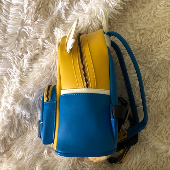 {loungefly} sanrio aggretsuko two-face cosplay backpack - Picture 9 of 15